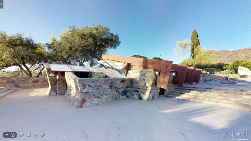 フランク ロイド ライト氏の建築 タリアセン ウエスト を3dバーチャル体験 たてものフロンティア