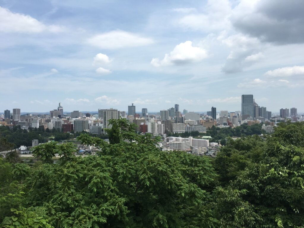 仙台城跡