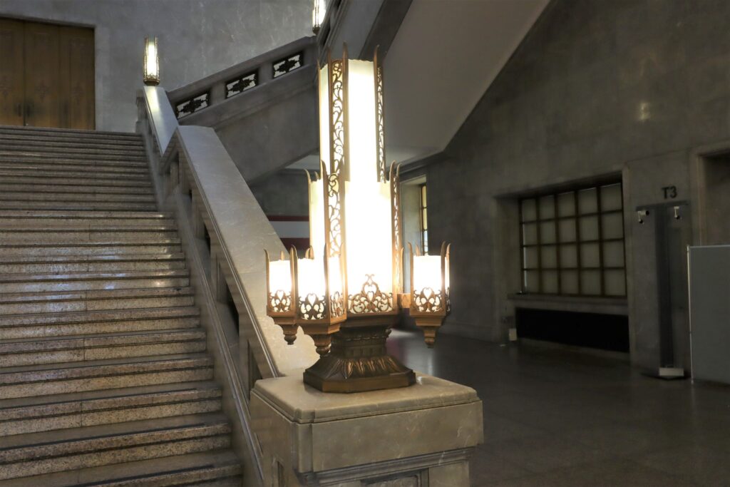 半沢直樹　東京中央銀行のエントランス　東京国立博物館　本館