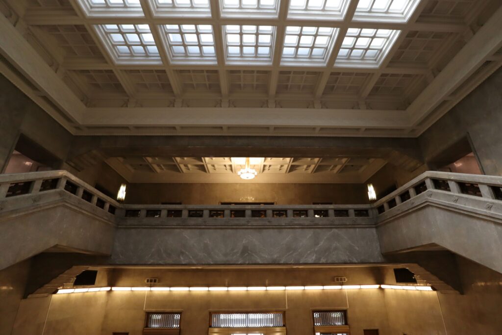 半沢直樹　東京中央銀行のエントランス　東京国立博物館　本館