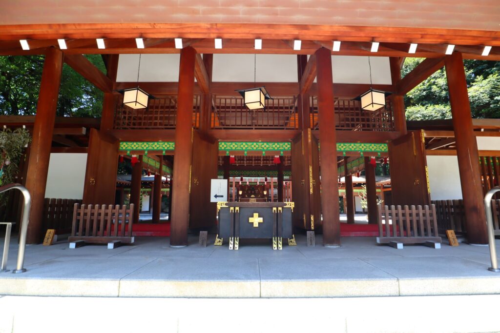 乃木神社境内の社殿